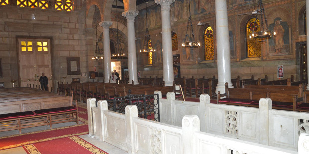 El ejército de Egipto restaura la Catedral Copta de San Marcos en El Cairo