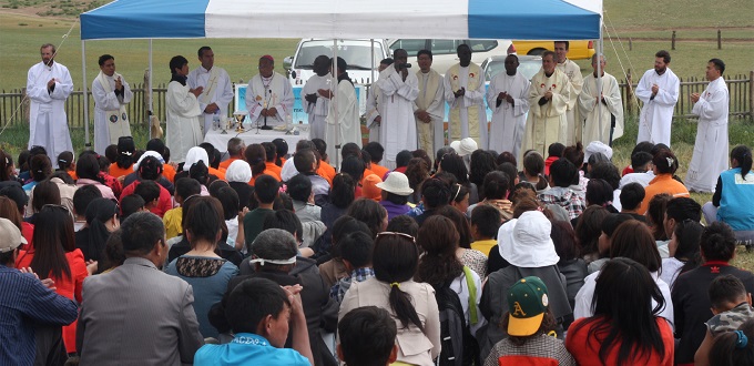 Un nuevo sacerdote ordenado en Mongolia