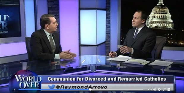 Raymond Arroyo en su programa The World Over