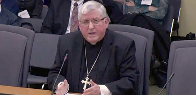 El cardenal Collins defiende en el parlamento de Ontario la objeción de conciencia contra la eutanasia