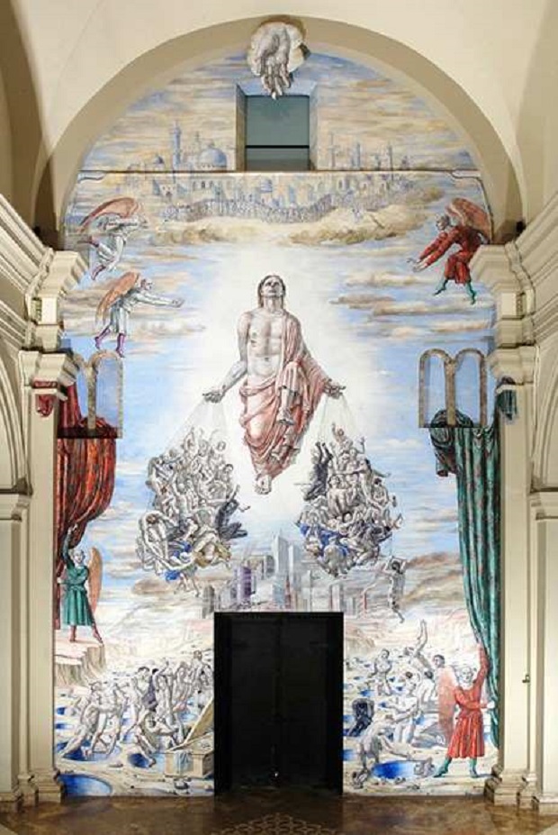 Mural blasfemo