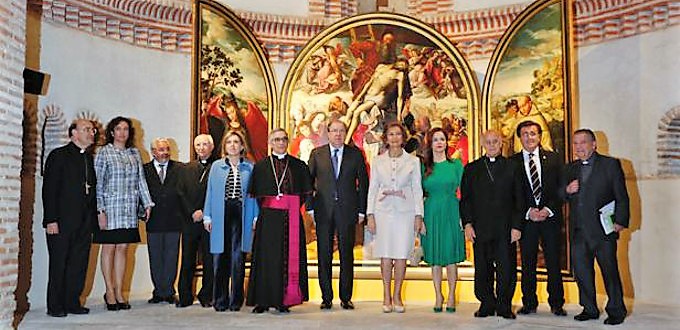 La Reina Sofía inaugura la exposición «Reconciliare» de las Edades del Hombre