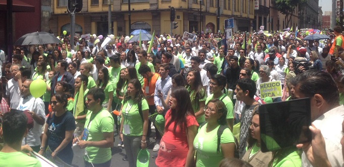 Marcha por la vida Mxico