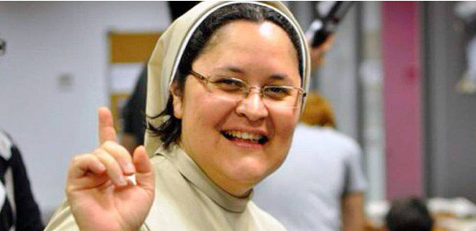 Xiskya Valladares: Sor Lucia Caram confundi a los fieles y espectadores