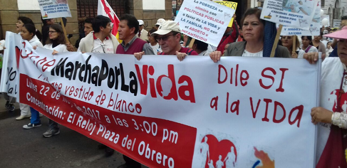 La Iglesia pide al gobierno de Bolivia tomar en cuenta marcha contra el aborto