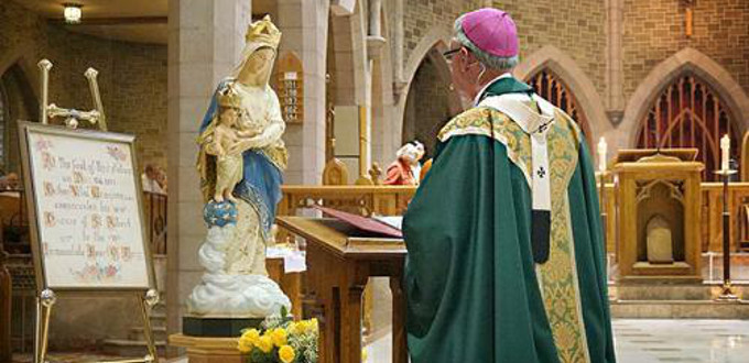 Obispos canadienses consagran su pas a la Virgen en el 150 aniversario de su fundacin