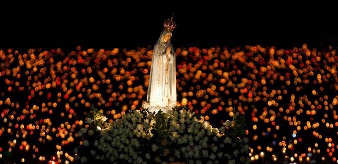 Imagen de Nuestra Seora de Ftima peregrina a Corea del Sur