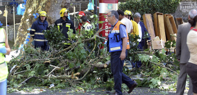 Portugal: Trece muertos y decenas de heridos al caer un árbol en la romería de Nuestra Señora del Monte 