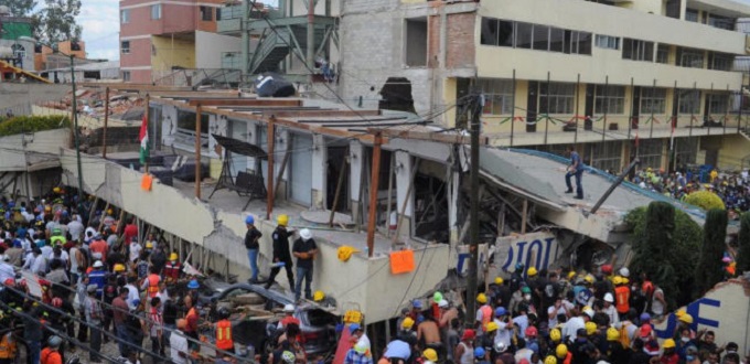Obispos mexicanos piden oracin y solidaridad por el terremoto: ms de 200 muertos, cientos de heridos