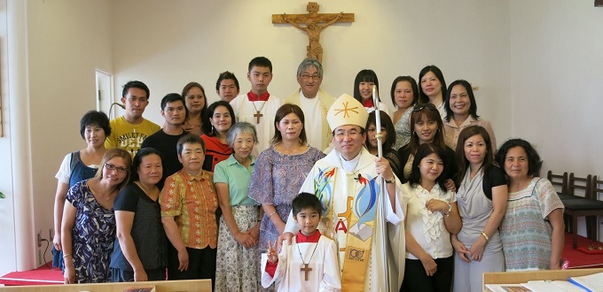 Comienza la visita pastoral del Cardenal Filoni a Japn