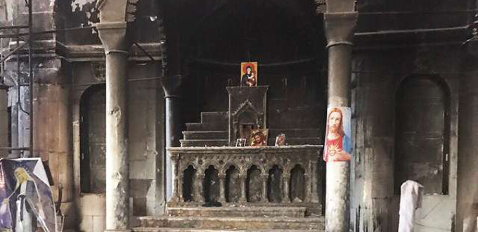 El ejrcito de Filipinas recupera la catedral de Santa Mara en Marawi