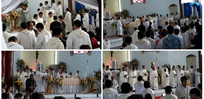 Boom de vocaciones al sacerdocio en la diócesis de Manado