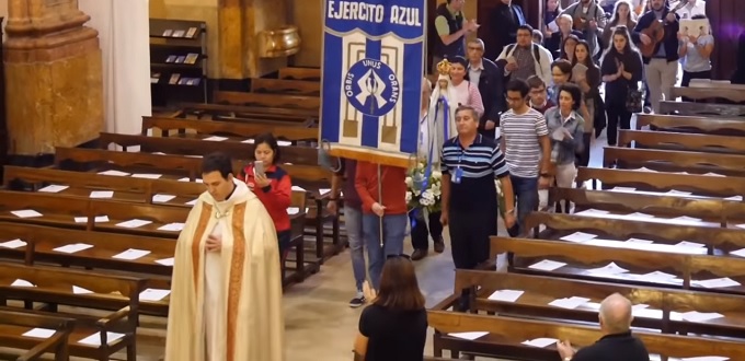 La Virgen peregrina de Ftima llega a Barcelona