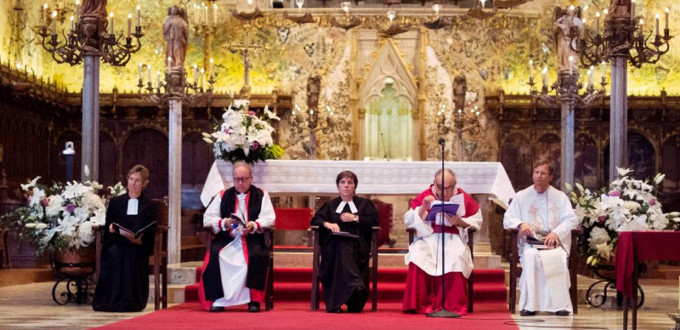 La Catedral de Mallorca «celebró» la «Reforma» protestante