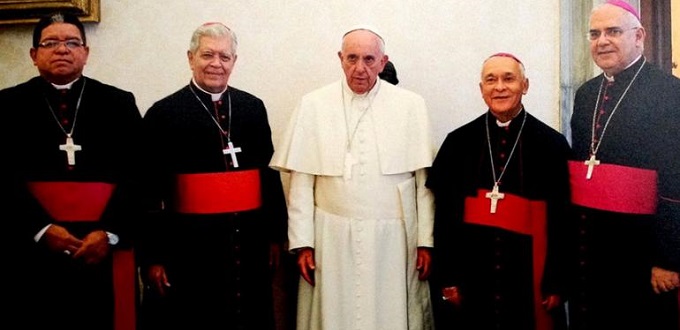 El Papa Francisco recibe al cardenal Urosa Savino