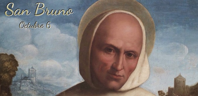 San Bruno de Colonia renunció a una vida rica por una de dificultad y penitencia