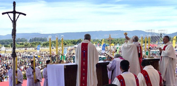 El Papa en Temuco: «No se puede pedir reconocimiento aniquilando al otro»