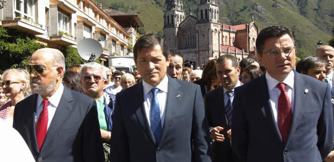 Javier Fernández: «Asturias, reino con trece siglos de andadura y Covadonga como lugar elegido para la fe»