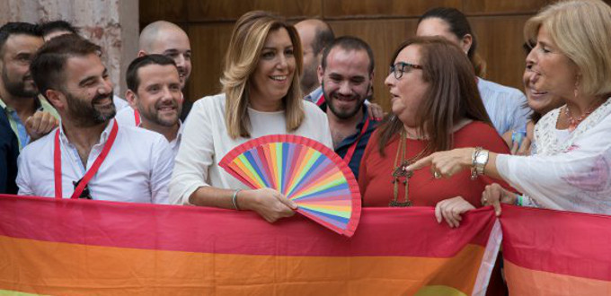 Andaluca impone la ideologa de gnero y el resto de la agenda del lobby LGBTI a todos los niveles