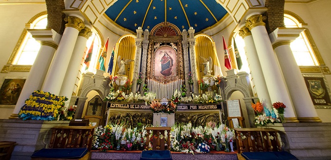 Convocan a oracin de reparacin por pintura blasfema contra la Virgen Mara