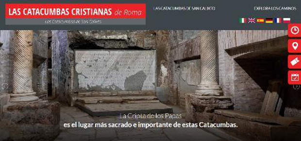 Nueva web sobre las Catacumbas de San Calixto en Roma