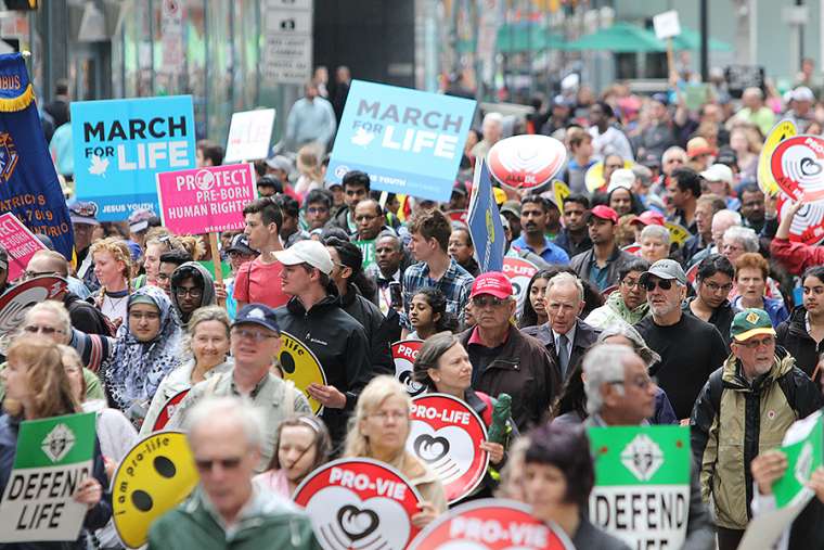 Marcna por la vida Canad Ottawa