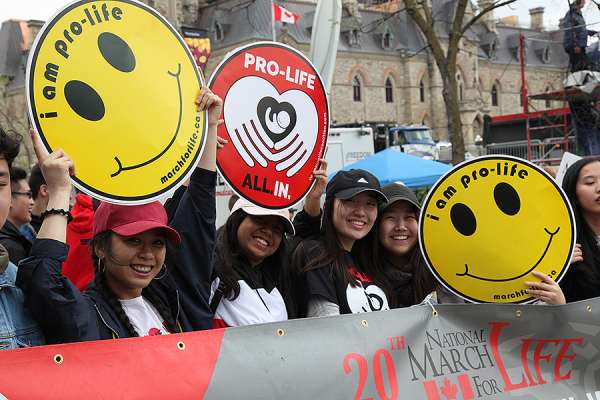 Marcna por la vida Canad Ottawa