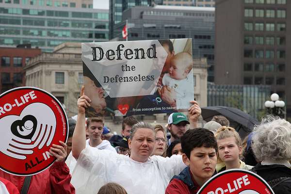 Marcha por la vida Canad Ottawa