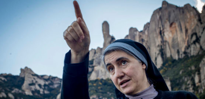 Sor Teresa Forcades aboga por dar la vida si es necesario para lograr la independencia de Cataluña