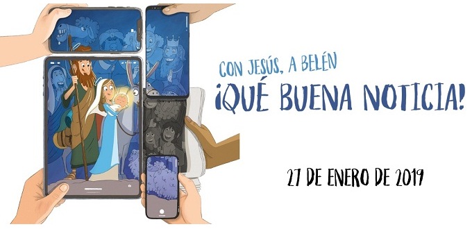 Hoy domingo 27 de enero la Iglesia espaola, celebra la Jornada de la Infancia Misionera