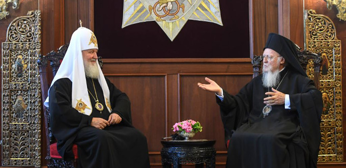 El Patriarca Kirill advierte al Patriarca Bartolomé que no podrá seguir siendo el «Patriarca ecuménico»