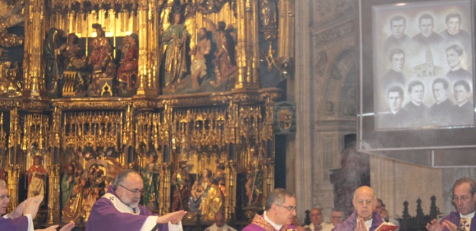 Los 9 seminaristas mártires de Oviedo fueron beatificados