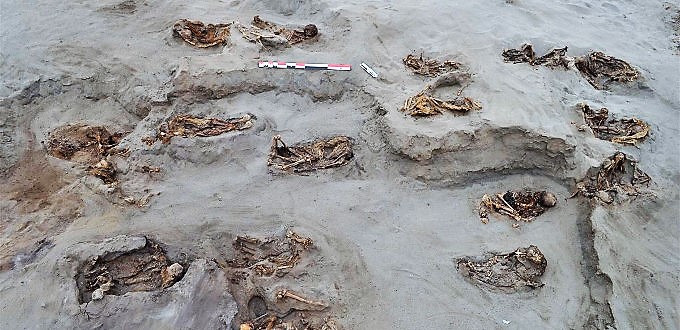 Perú: descubren restos de un sacrificio masivo de niños en el siglo XV de nuestra era
