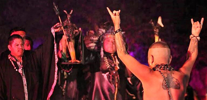 Satanistas realizan rituales de forma pública en el estado mexicano de Veracruz