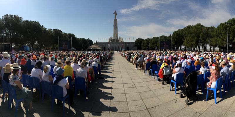 Más de 12.000 católicos renuevan la Consagración de España al Corazón de Jesús en Cerro de los Ángeles