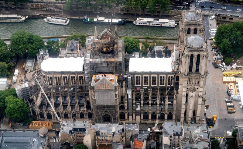 Francia blinda por ley la reconstrucción de Notre Dame y se da de plazo 5 años