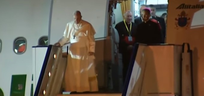 El Papa llega a Mozambique