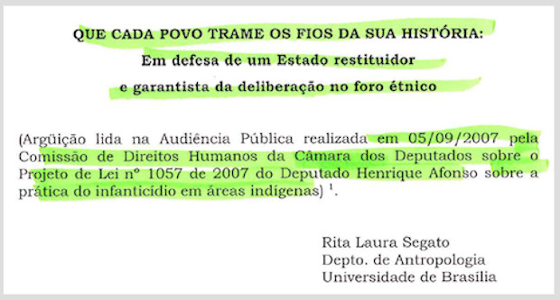 Infanticidio en la Amazonia. Hay quien lo defiende, tambin en la Iglesia