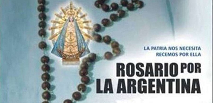 Rosario por la Argentina invita a rezar por la Patria