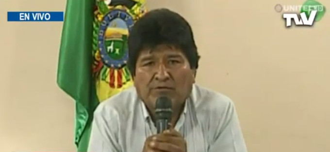 Evo Morales dimite como presidente de Bolivia y denuncia un golpe de estado