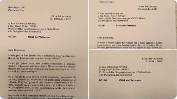 Montan una campaa de difamacin contra el Cardenal Sarah y l muestra algunas cartas que le envi Benedicto XVI