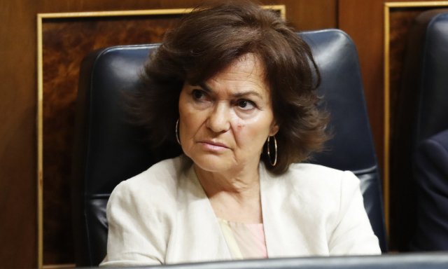 La vicepresidente del gobierno, Carmen Calvo, confirma su amenaza: la Iglesia pagar el IBI