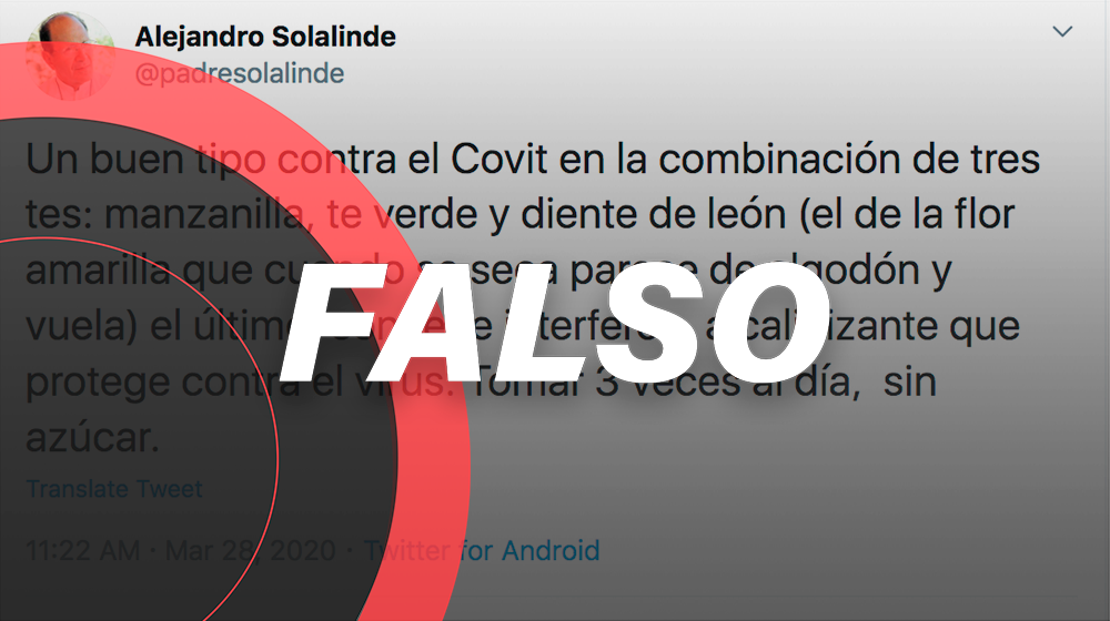 El mexicano Padre Solalinde difunde falsa receta para luchar contra el coronavirus