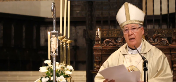 Mons. Reig Pla: Sobre la roca que es Cristo, se puede poner en pie a Espaa