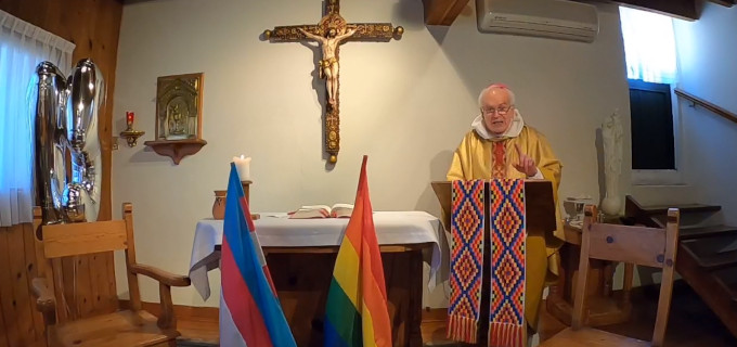 Mons. Vera Lpez profana la Misa pidiendo a Dios que d creatividad a una organizacin abortista