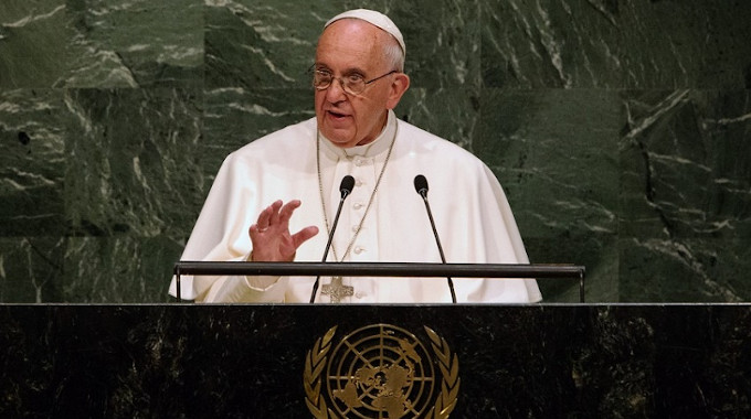 El Papa intervendrá en la apertura del 75 período de sesiones de la ONU