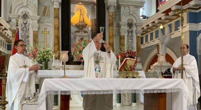 La televisión del régimen castrista retransmitió la Misa por la Virgen de la Caridad