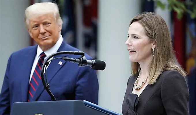 Trump nomina a la jueza catlica Amy Coney Barrett para la Corte Suprema