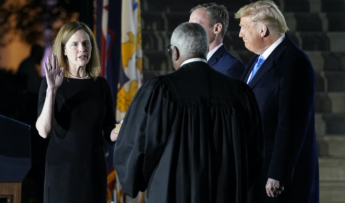 Amy Coney Barrett, nueva jueza de la Corte Suprema de Estados Unidos