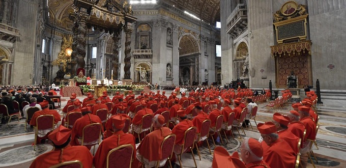 El sábado se celebrará el Consistorio para la creación de 13 nuevos cardenales